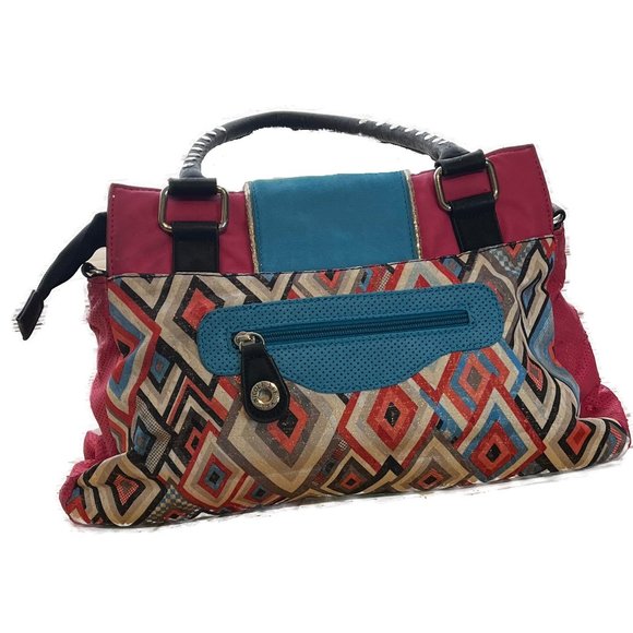 Nicole Lee Structured Satchel NWOT - Picture 2 of 8